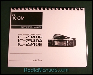 Icom IC-2340 Instruction Manual